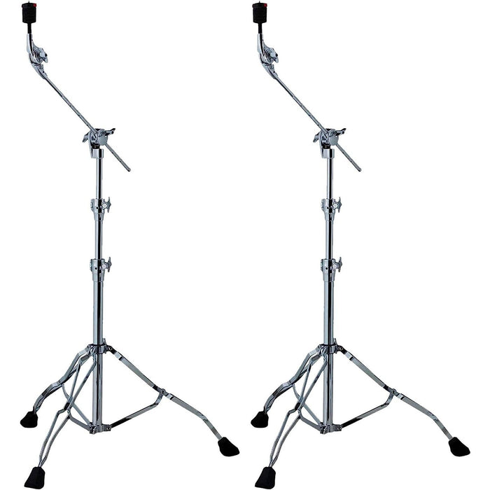 Tama HC83BW Roadpro Straight/Boom Cymbal Stand 2 Pack Bundle