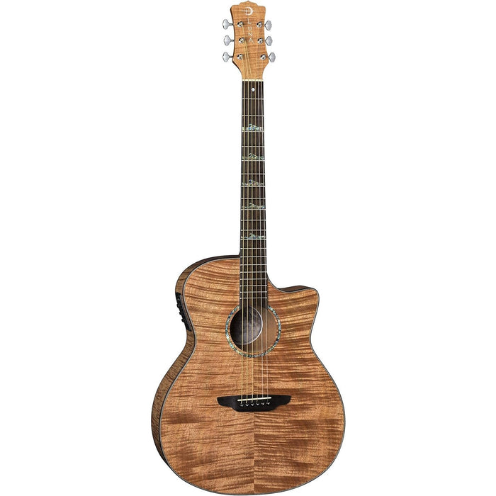 Luna High Tide Grand Concert Cutaway Acoustic/Electric Guitar (HT KOA GCE)