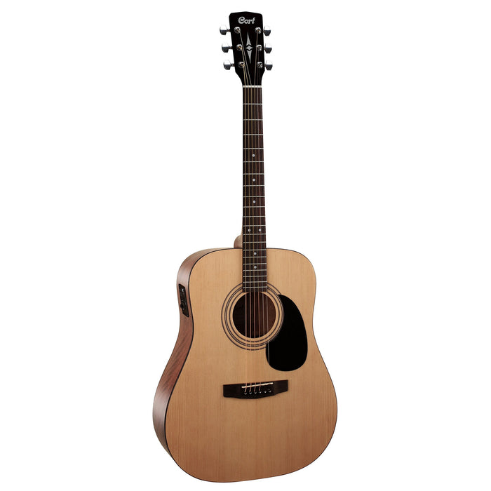 Cort Standard Series AD810E Acoustic-Electric Guitar, Open Pore Natural