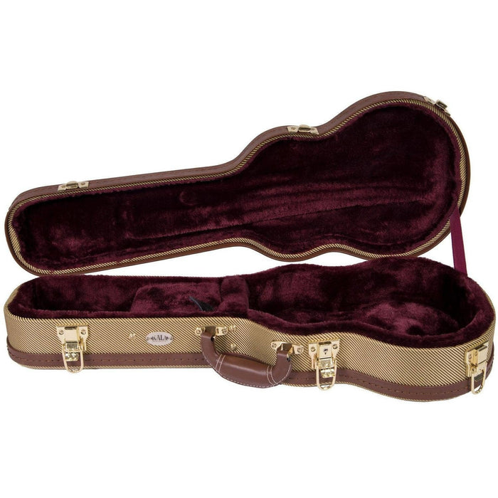 Kala Archtop Tweed Tenor Ukulele Hard Case (Tct-At)
