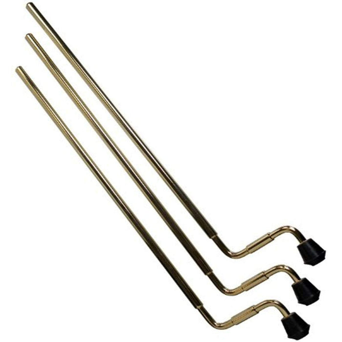 DW 21-Inch Aluminium Tom Legs, 3 Pack (DWSMFLT21ALGD)