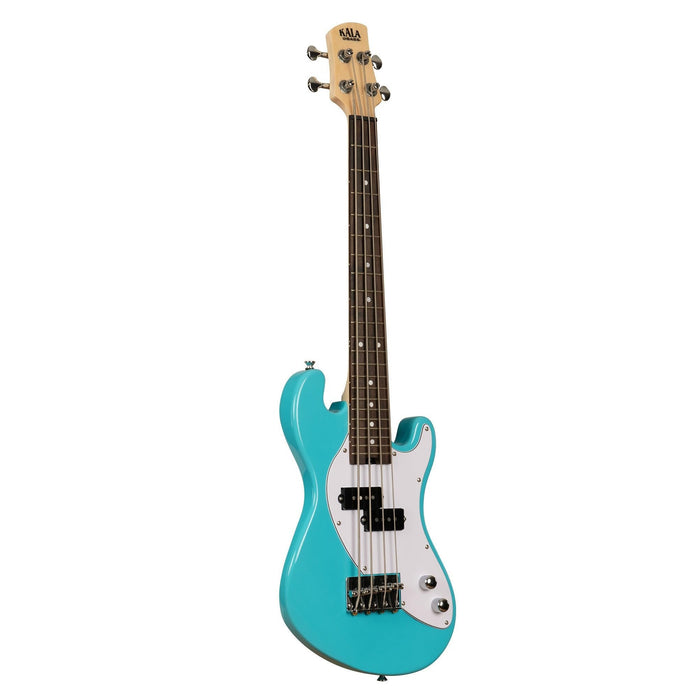 Solid Body 4-String Surf Blue Fretted U-BASS