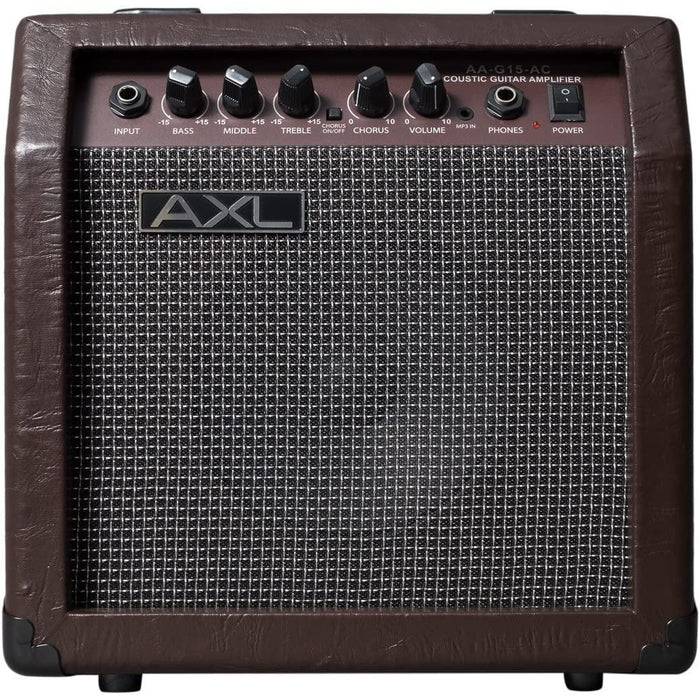 AXL AA-G15-AC Acoustic Amplifier, 15W, bla474