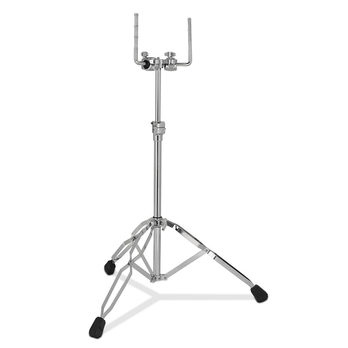 DW 3000 Series Double Tom Stand, Medium-Weight, Chrome (DWCP3900A)