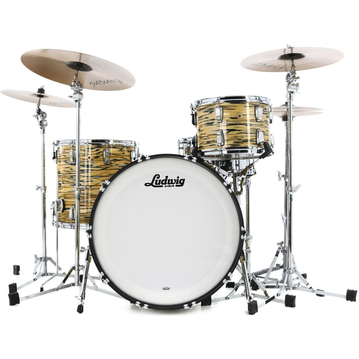 Ludwig Legacy Mahogany Pro Beat Shell Pack - Lemon Oyster (LLC54433LXA2)