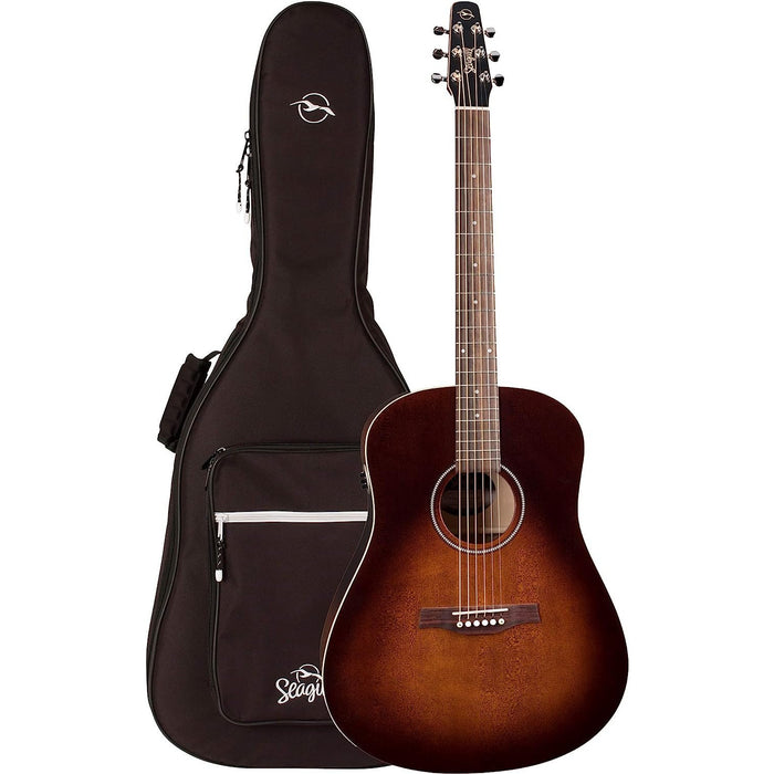 Seagull S6 Original Burnt Umber QIT with Gig Bag (41831)