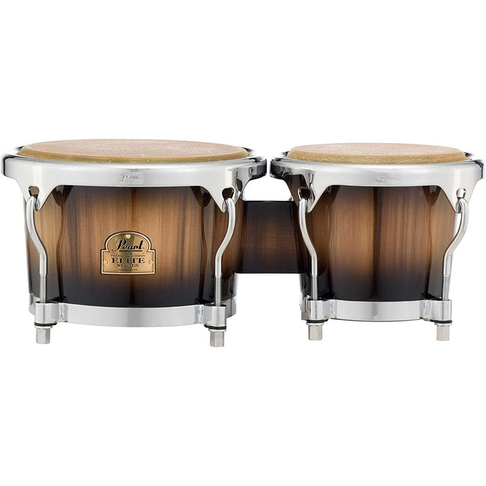 Pear Elite Series Oak 7" & 9"Bongos, Mocha Burst (PBW300DX504)