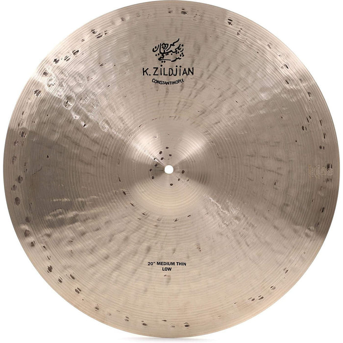 Zildjian 20" K Constantinople Medium Thin Ride, Low