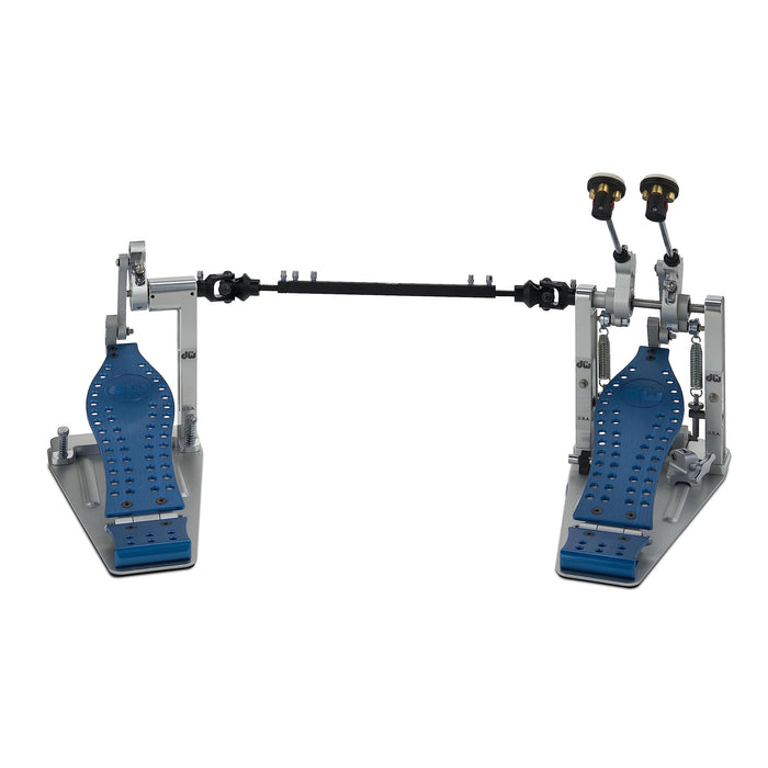 DW Series Colorboard Machined Direct Drive w/Bag, Cobalt Edition Double Bass Drum Pedal (DWCPMDD2BL)