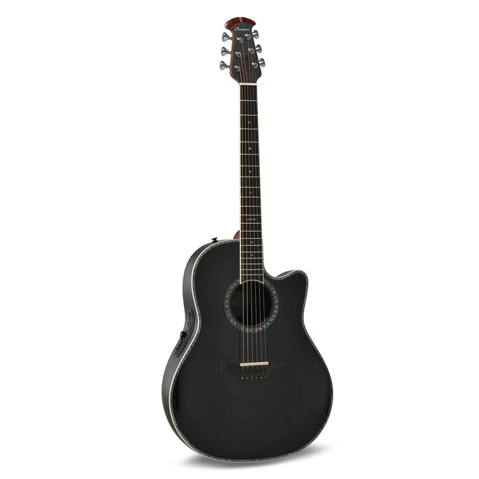 Ovation Pro Series Custom Electric Acoustic Guitar - Black (2762BL-5-G)