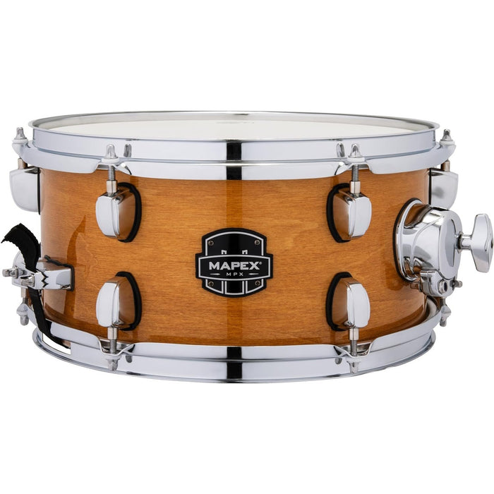 Mapex MPX Maple/Poplar Hybrid Shell Side Snare Drum 12x6" - Trans Natural (MPNMP2600CNL)