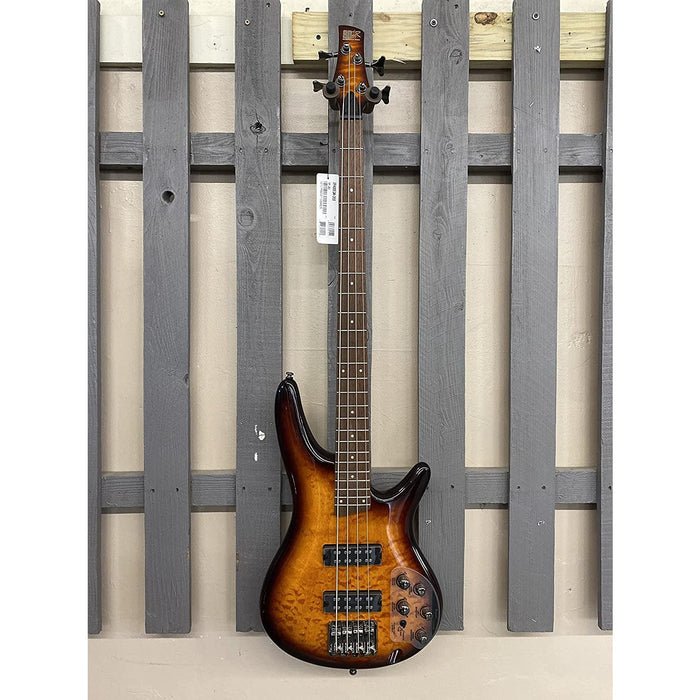 Ibanez SR400EQM Quilted Maple Electric Bass Guitar Dragon Eye Burst