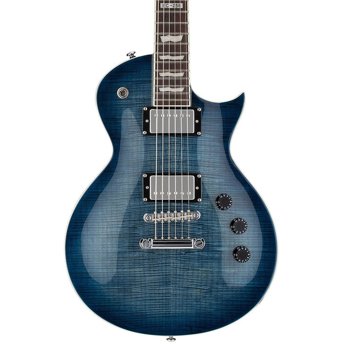 ESP LTD EC-256FM Electric Guitar, Cobalt Blue