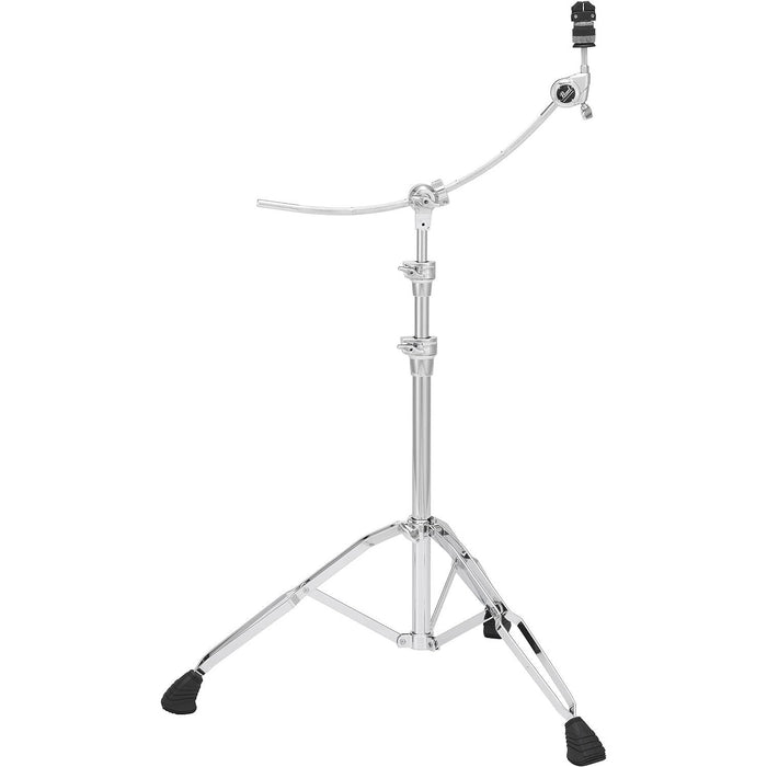 Pearl B1030C Pro Double-Braced Cymbal Boom Stand with Exclusive Curved Boom Arm, GyroLock Gearless Cymbal Tilter, and WingLoc Quick-Release Cymbal Nut.