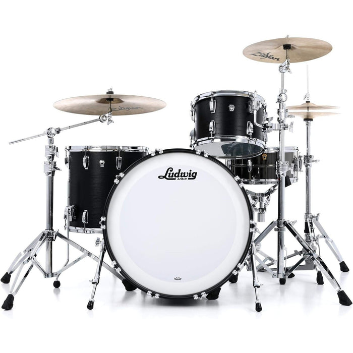 Ludwig Classic Oak Pro Beat 3-Piece Drum Shell Pack (Night Oak)