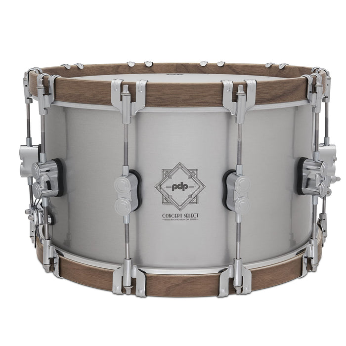 PDP By DW PDP Concept Select 8x14 3mm Aluminum Snare Drum (PDSN0814CSAL)