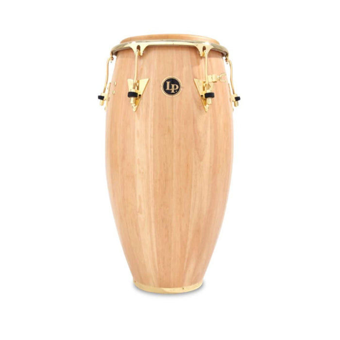 Latin Percussion Classic 12-1/2" Wood Tumba - Natural/Gold (LP552X-AW)