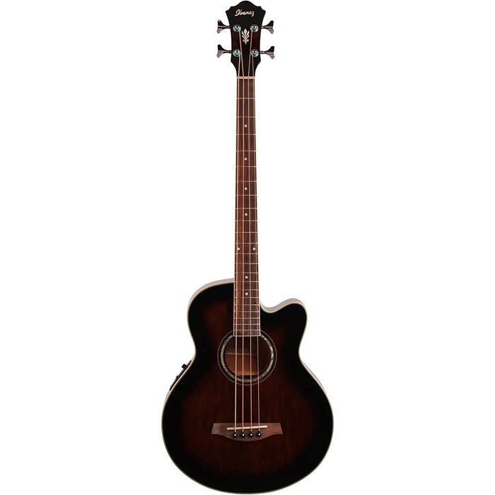 Ibanez Acoustic-Electric Bass Guitar Dark Violin Sunburst