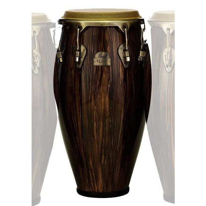Pearl Elite Series Wood-Fiber 11.75" Conga, Dark Chocolate (PWFC117DX)