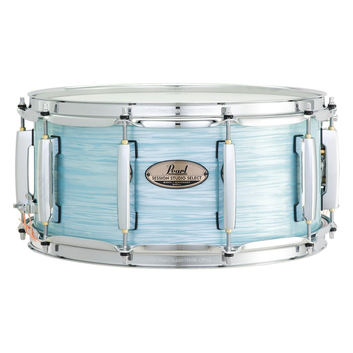 Pearl Session Studio Select 14"x6.5" Snare Drum - Ice Blue Oyster (STS1465S/C414)