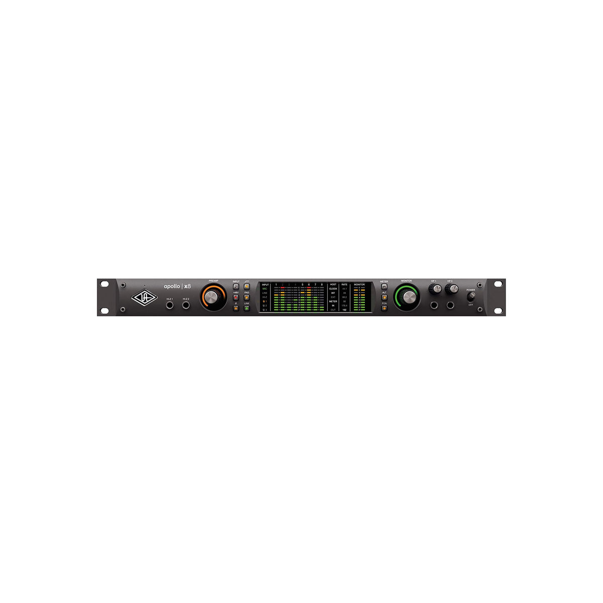 Universal Audio Apollo x8P Rackmount Recording Interface, Heritage Edi ...