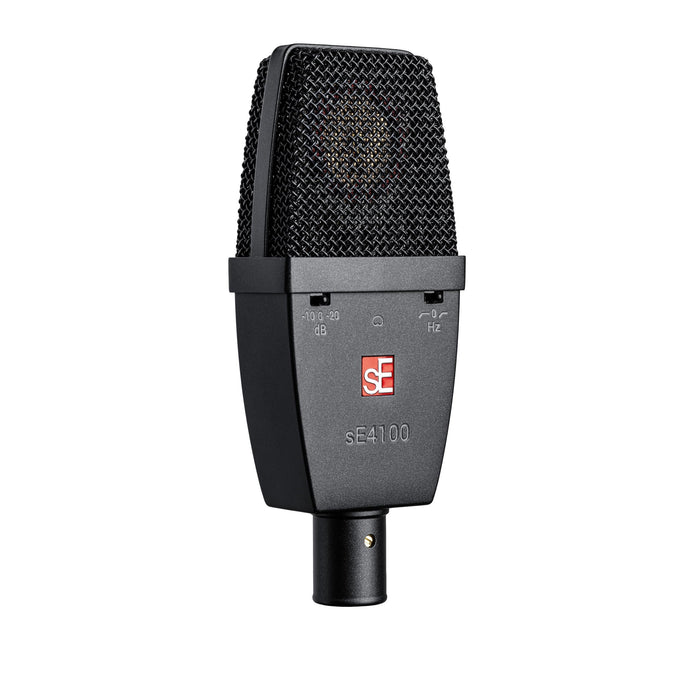 sE Electronics SE4100 Large Diaphragm Cardioid Vintage Condenser Microphone w/Shockmount