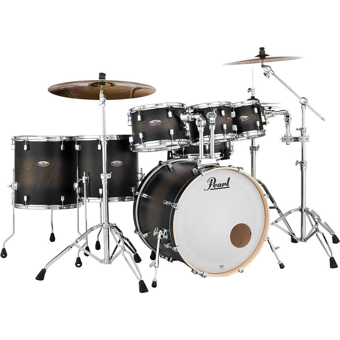 Pearl Decade Maple 5-Piece Shell Pack - Satin Black Burst (DMP927SP/C262)