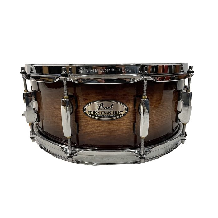 Pearl Session Studio Select 14"x5.5" Snare Drum - Gloss Barnwood Brown (STS1455S/C314)