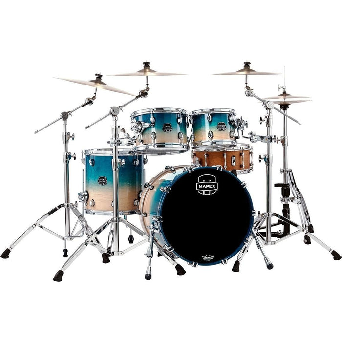 Mapex Saturn 4-piece Fusion Shell Pack - Aqua Fade