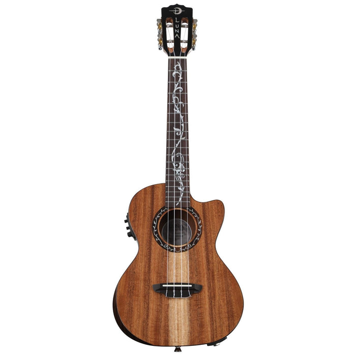 Luna Vineyard Koa Bevel Acoustic-electric Tenor Ukulele - Natural