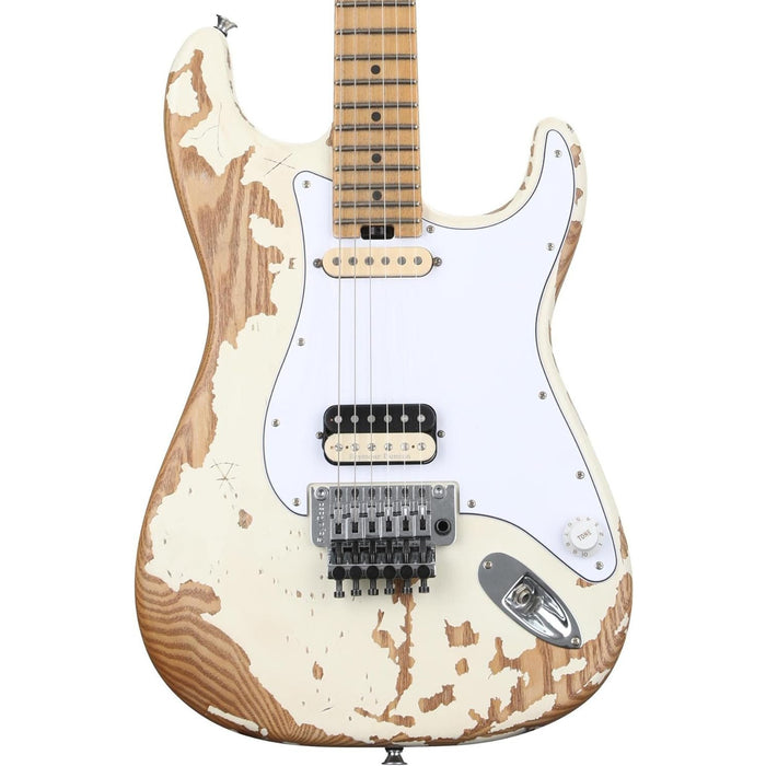 Charvel Super-Stock SC1 Artist Signature Limited-Edition Henrik Danhage Electric Guitar - White Relic (296-6035-855)