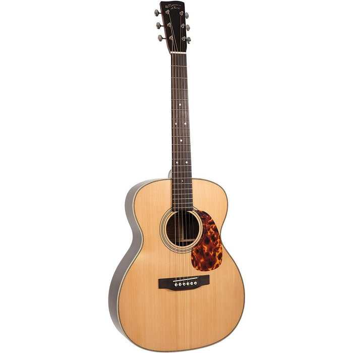 Recording King 6 String Acoustic Guitar, Right, Natural Gloss (RO-328)