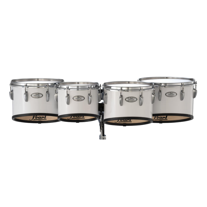 Pearl 10+12+13+14 Finalist Marching Tenor Set in #33 Pure White (FMTB0234/A33)