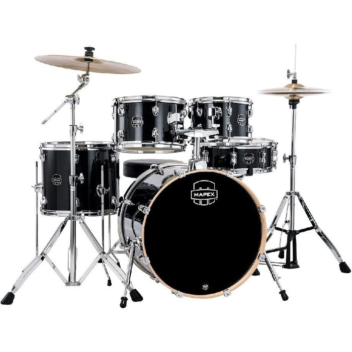 Mapex Venus 5-Piece Fusion VE5044FTC - Black Galaxy Sparkle