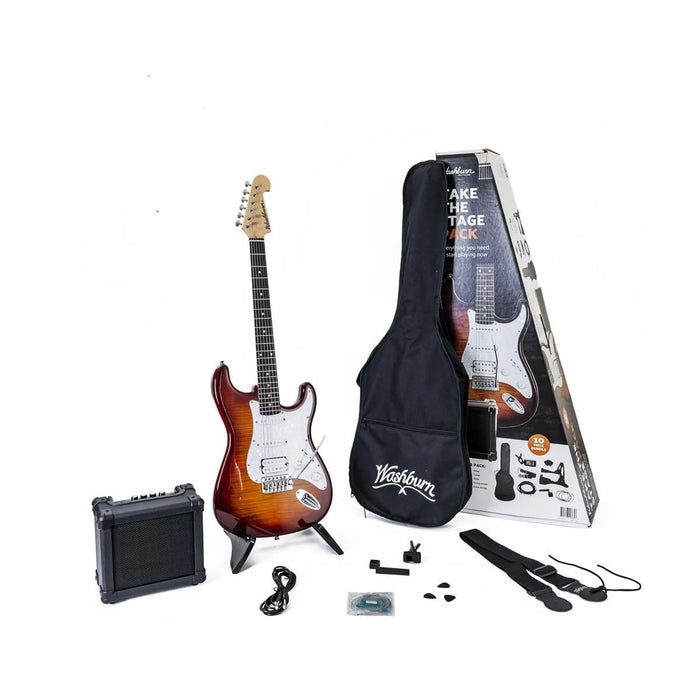 Washburn Sonamaster Take the Stage Electric Guitar Pack (SDFSBPACK-U)