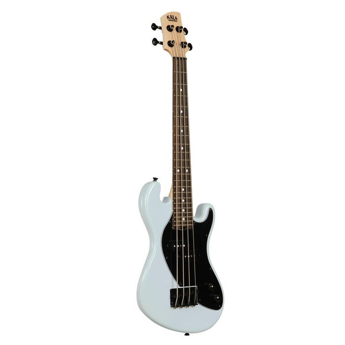 Solid Body 4-String Powder Blue Fretted U-BASS