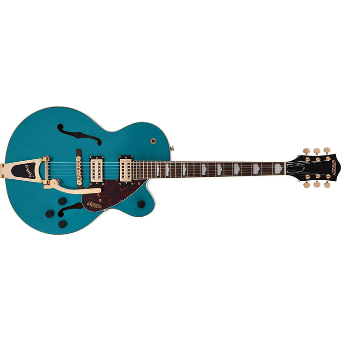 Gretsch G2410TG Streamliner Hollow Body Single-Cut Electric Guitar - Ocean Turquoise