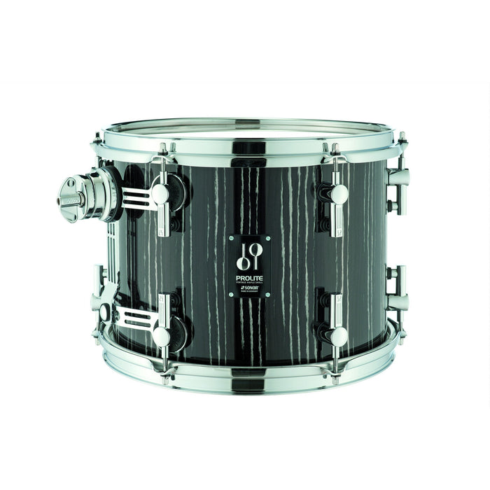 Sonor Prolite Floor Tom 14" X 14", Ebony White Stripes (PL-1414-FT-EBS)