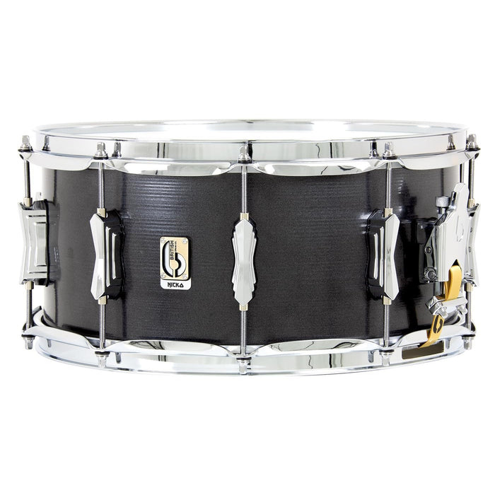 British Drum Co. TAL-14-65-SN Nicko McBrain Talisman Series Steel Snare 14" x 6.5"