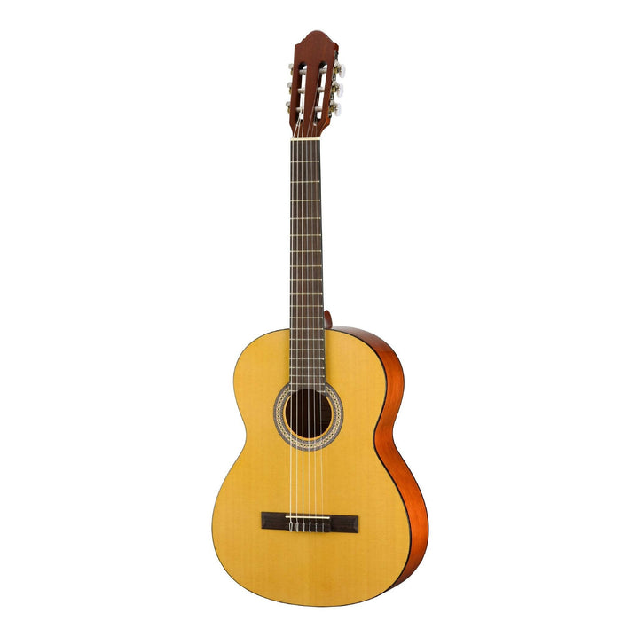 Walden Standard Nylon Classical Guitar w/ Gig Bag - Gloss Natural (N350)