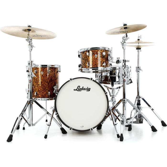 Ludwig NeuSonic 3-piece Shell Pack - Butterscotch Pearl (LN34023TXA6)