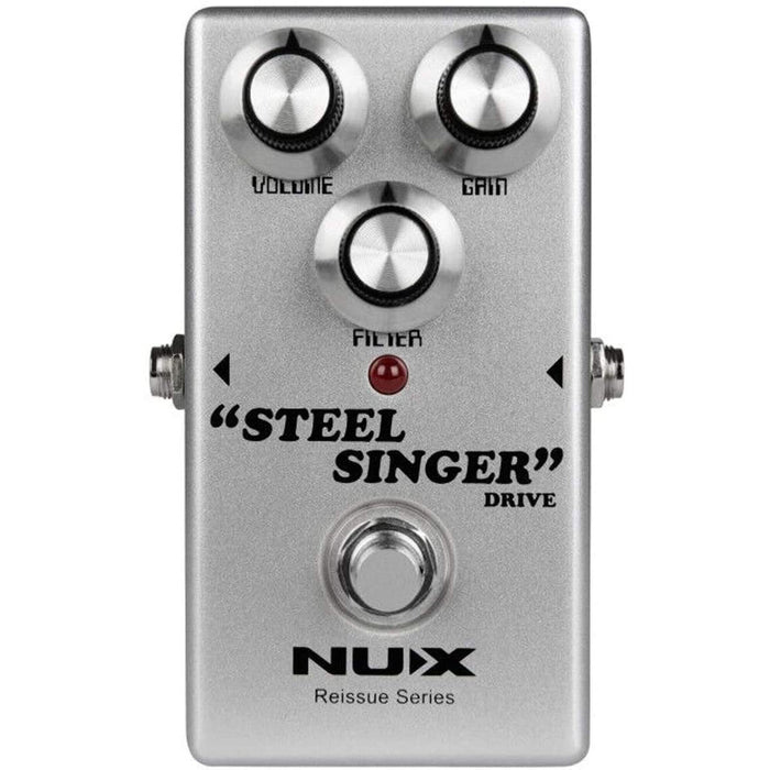 NUX Steel Singer Drive pedal overdrive effect pedal with the tonal character of the boutique amp from California