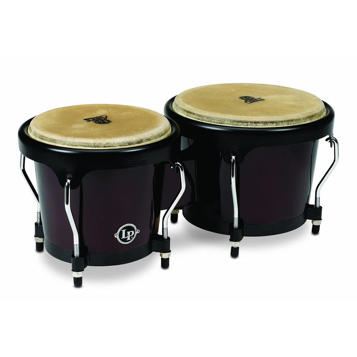 Latin Percussion Aspire Series 6-3/4" and 8" Bongo Set - Dark Wood (LPA601-DW)