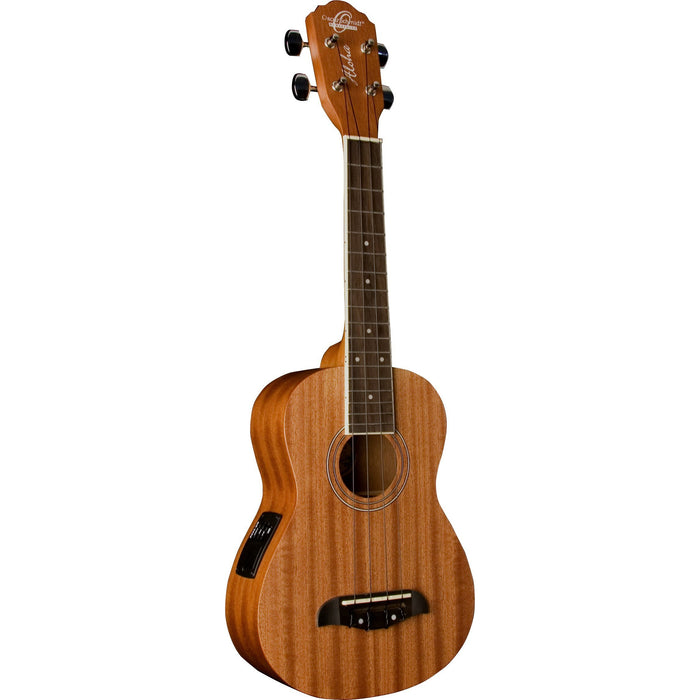 Oscar Schmidt Tenor Ukulele W/Pre Amp, Natural Mahogany (OU2TE-A-U)