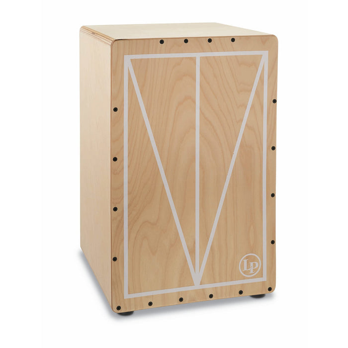 Latin Percussion Mona Tavakoli Signature MT Box Cajon, Natural, 18" x 11 3/4" x 12” (LP14431)