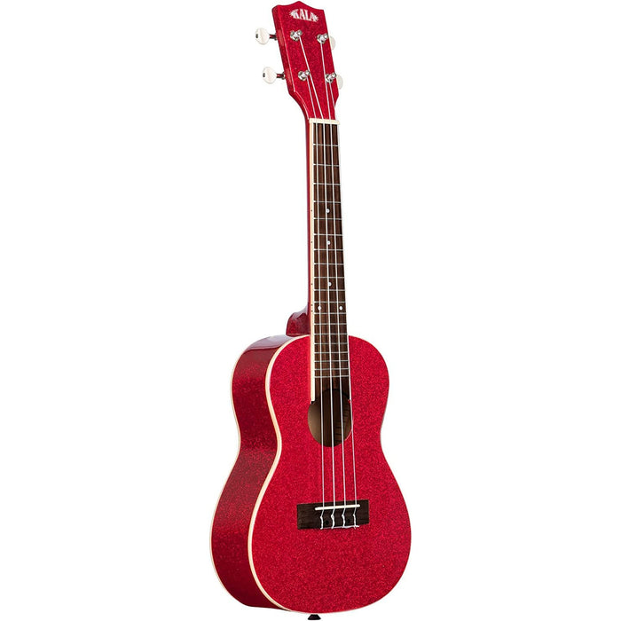 Kala Galaxy Black Sparkle Concert Ukulele (KA-SPRK-BLACK)