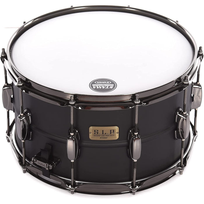 Tama S.L.P. Big Black Steel Snare Drum 14 x 8 in.