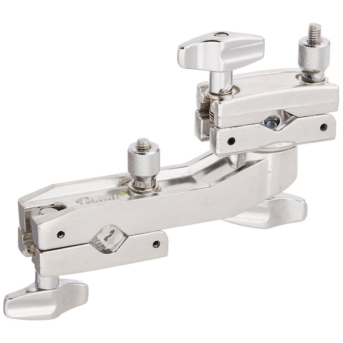 Pearl AX28 Single Accessory Clamp with Extended Two-Way Locking Expandable Tilter for Drum and Cymbal Arm Mounting Anywhere around the Drum Set (Fits 5/8" to 1-1/8" Pipes.)