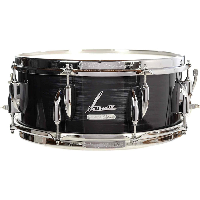 Sonor 5.75x14" Vintage Series Snare Drum - Vintage Black Slate (VT-140575-SDW-VBS)