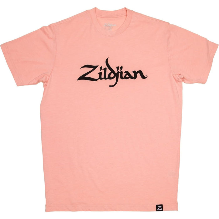 Zildjian Logo T-Shirt, Classic Fit X-Large - Shell Pink (ZATS0044)